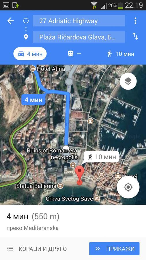 Apartament Iskra Budva Zewnętrze zdjęcie